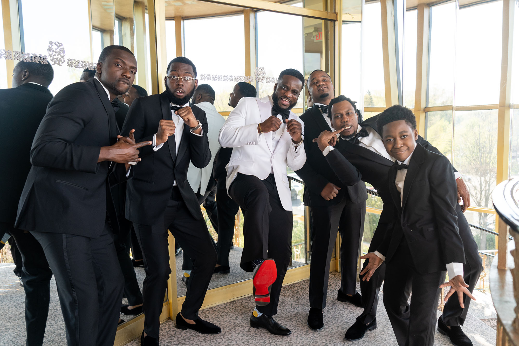 Latasha Fields Groom Pic Leonard's Palazzo